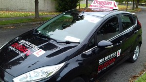 Padraig Duggan, D.I.A., A.D.I., R.S.A., Driving Instructor with the Duggan Driving School dual control car. Diving Lessons in and around Naas with excellent first-time driving test pass rate